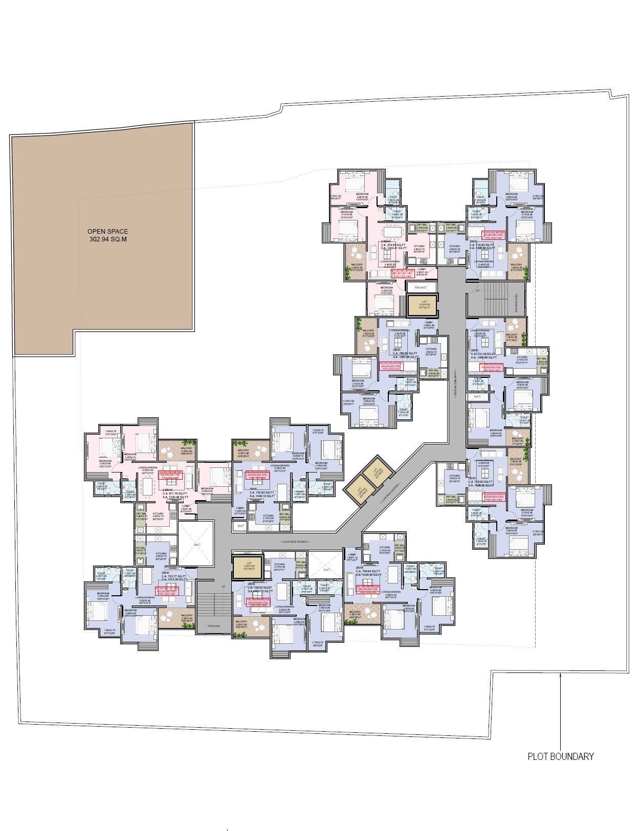 Primal Saundaryam Floor Plans