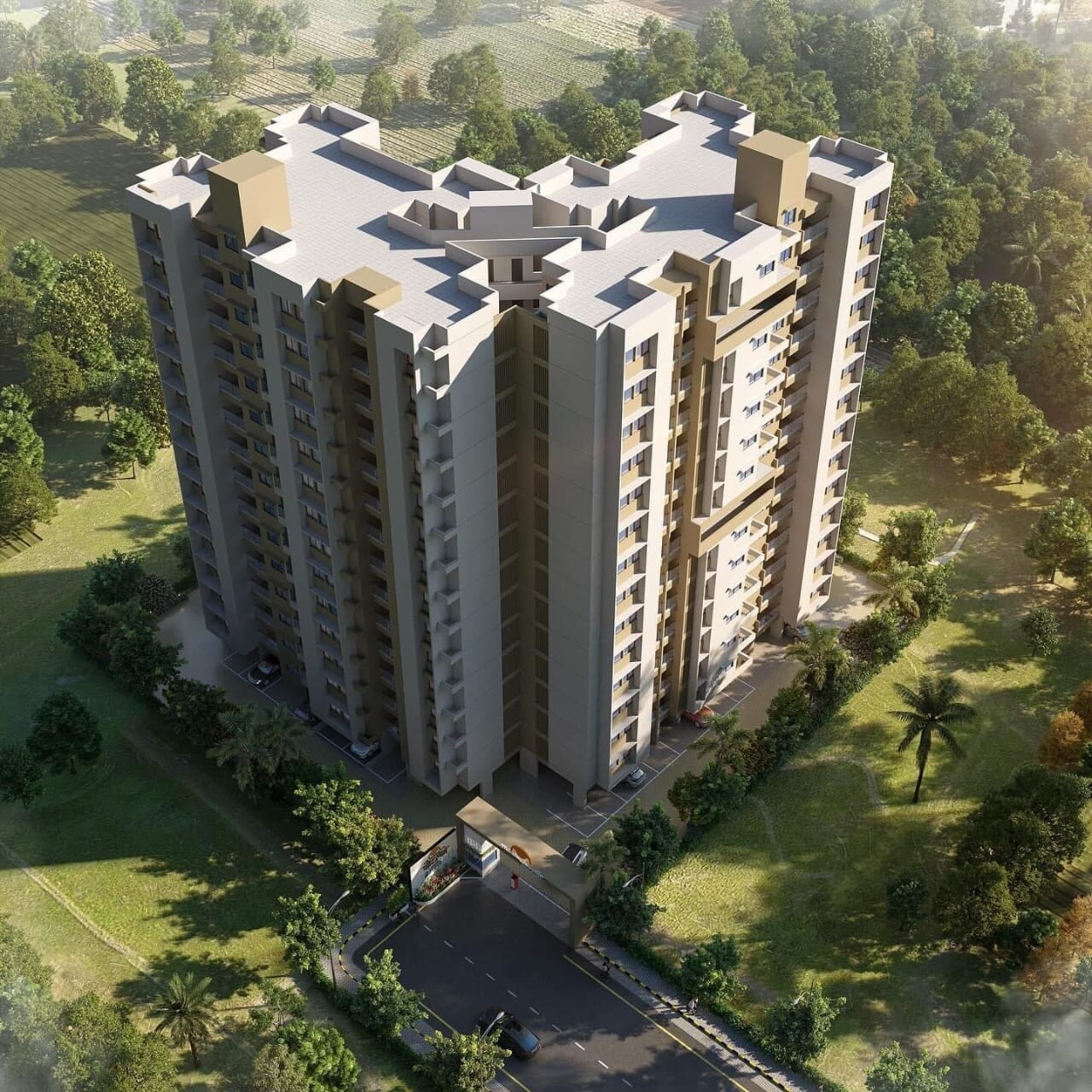 Primal Saundaryam Tower View 1