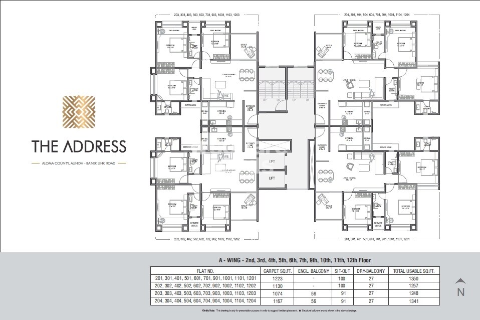 Primespace The Address Floor Plans 2