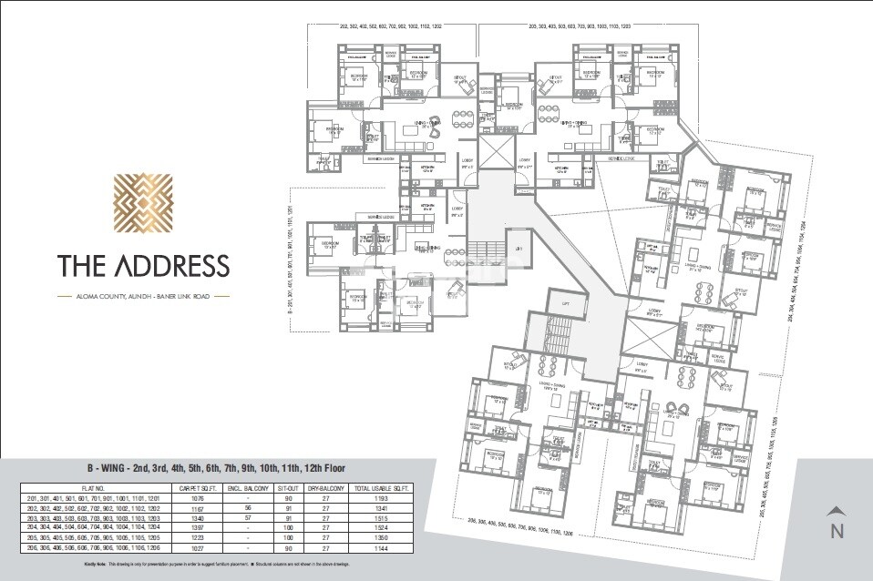 Primespace The Address Floor Plans 6