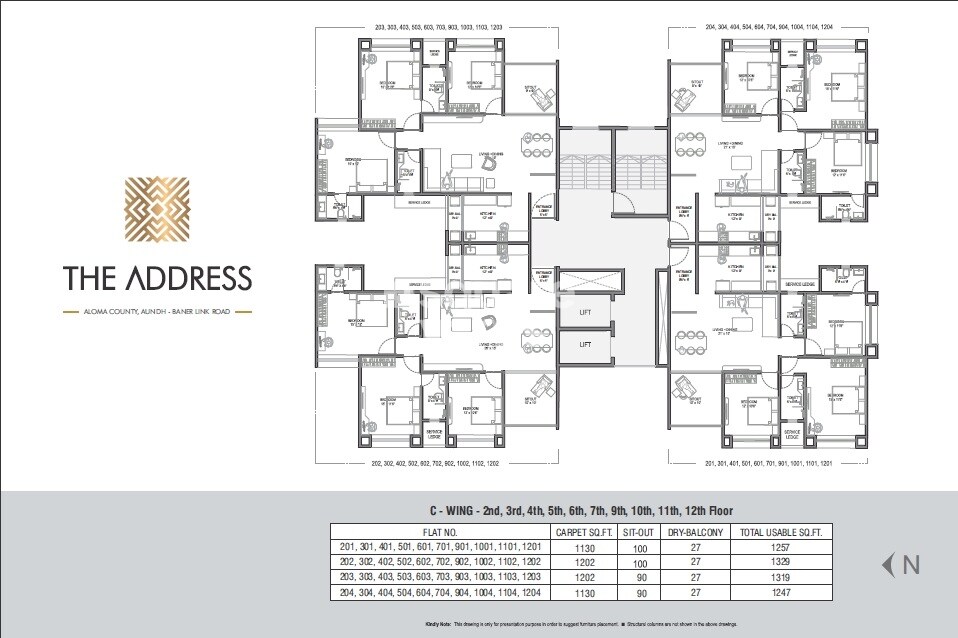 Primespace The Address Floor Plans 10