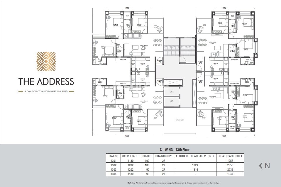 Primespace The Address Floor Plans 12