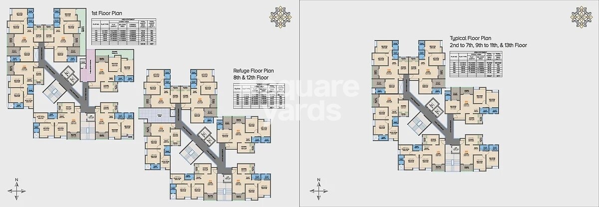 Pristine Allure Floor Plans 1