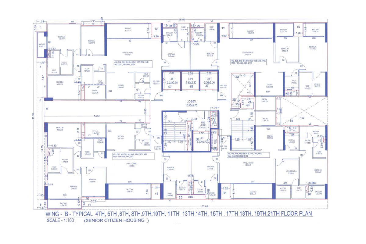 Pristine Amore Floor Plans