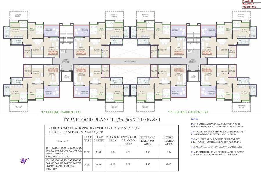 Pristine City Floor Plans