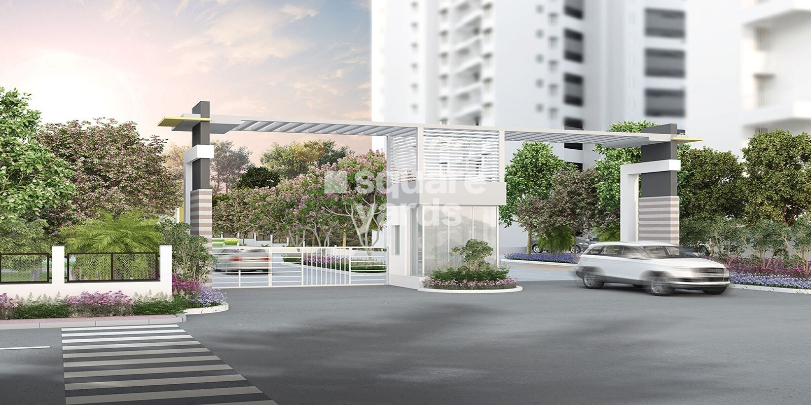 Pristine Greens Entrance View