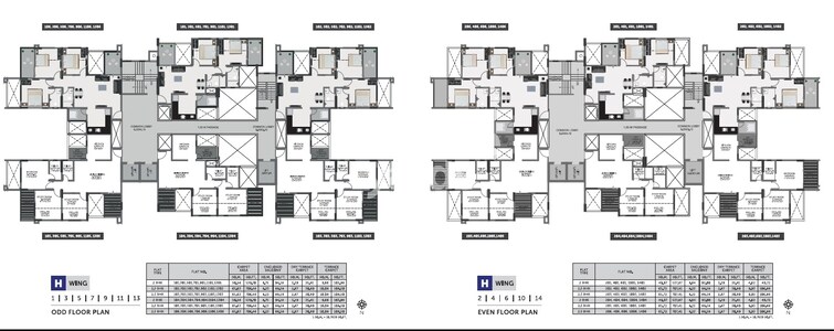 Pristine Greens Floor Plans 1