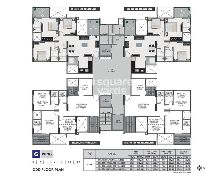 Pristine Greens Floor Plans 2