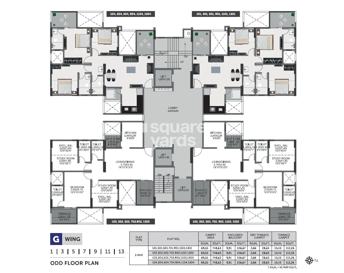 Pristine Greens Floor Plans 2