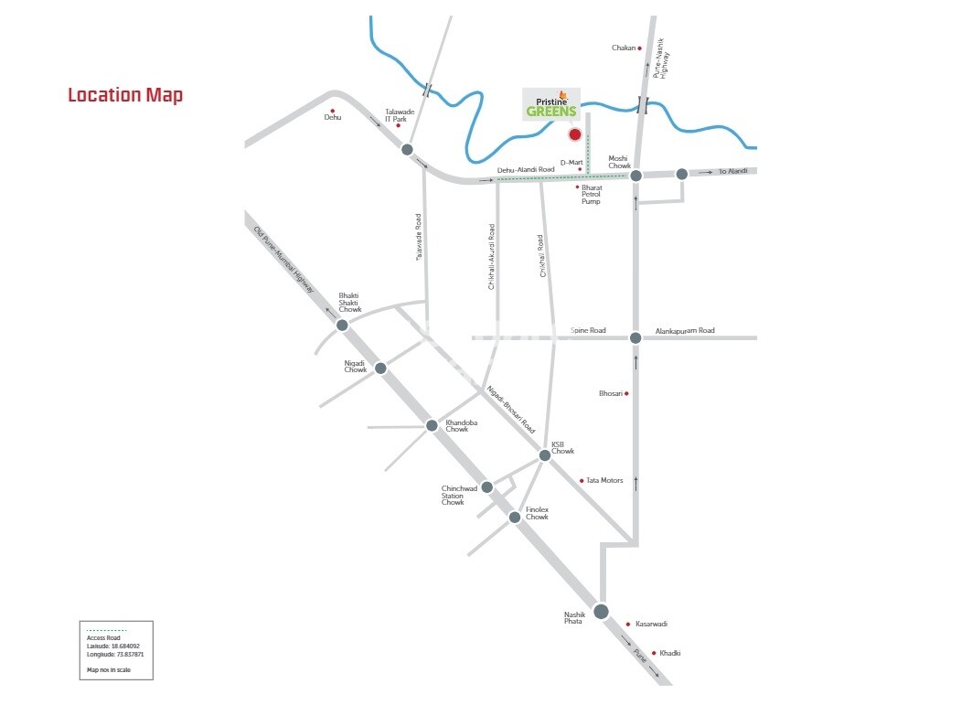 Pristine Greens Location Image