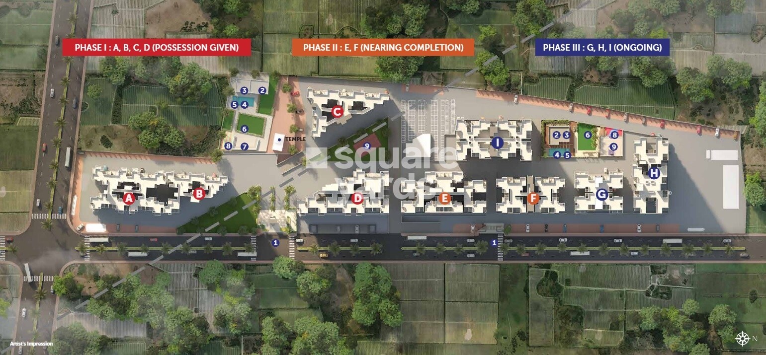 Pristine Greens Master Plan Image