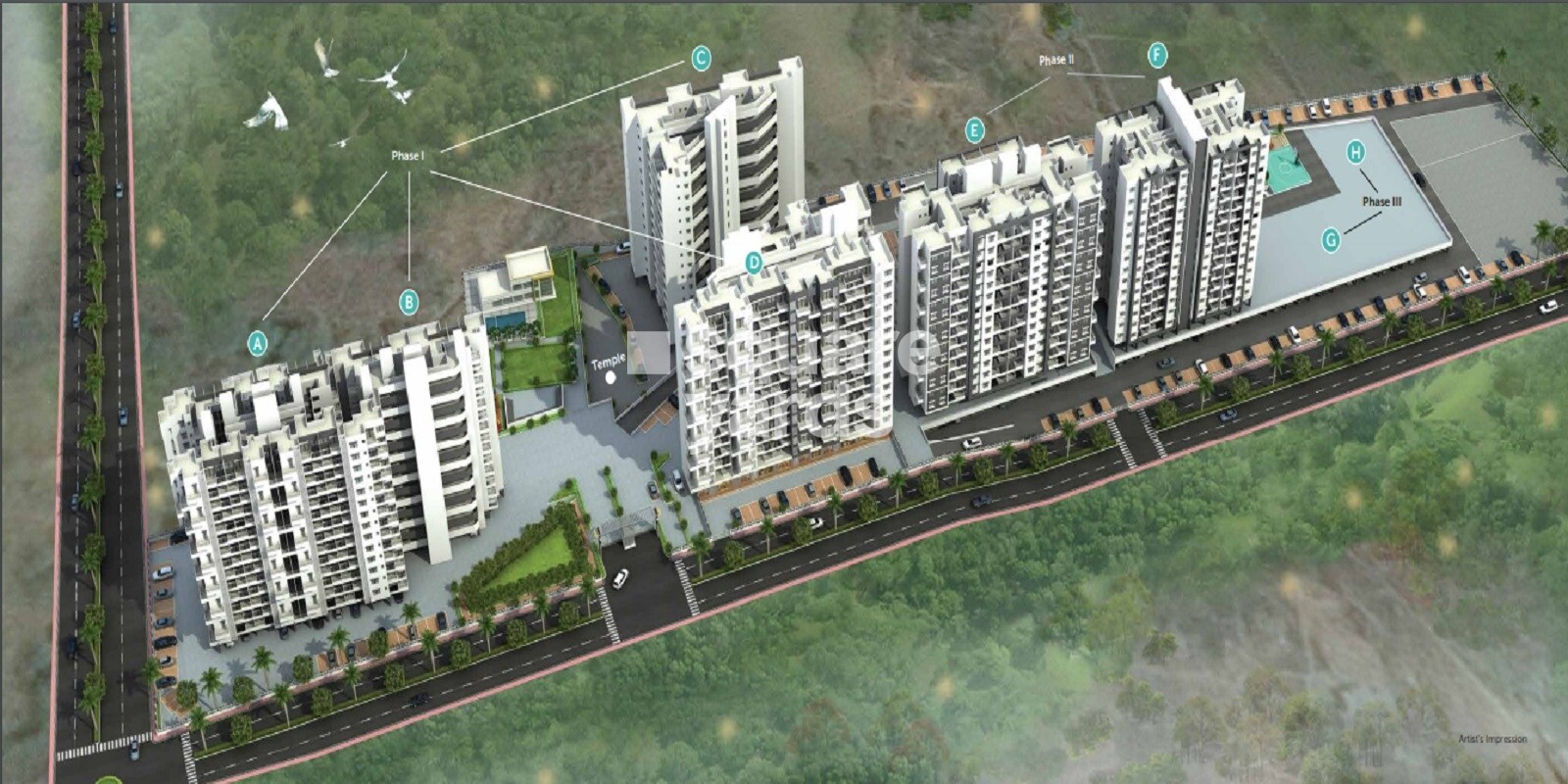 Pristine Greens Tower View