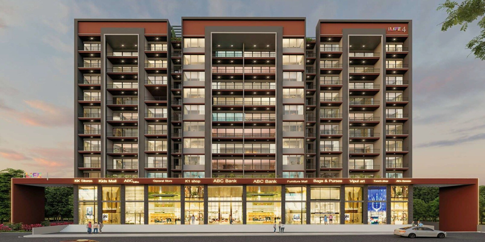 Pristine ILife 4 residential project in Lohgaon