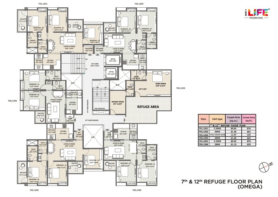 Pristine ILife Floor Plans 1