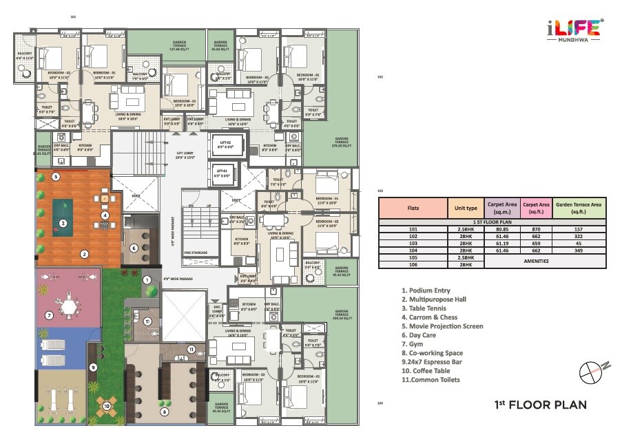 Pristine ILife Floor Plans 5