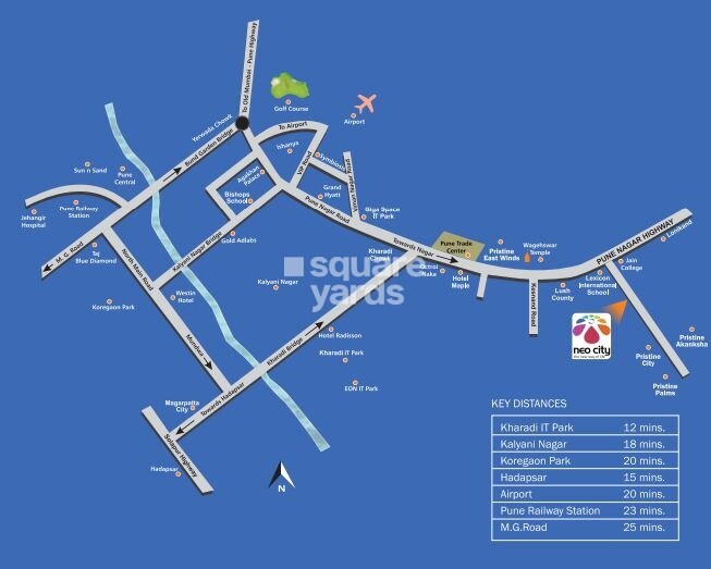 Pristine Neo City Phase 2 Location Image