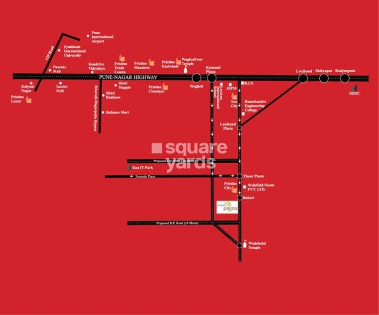 Pristine Palms Location Image