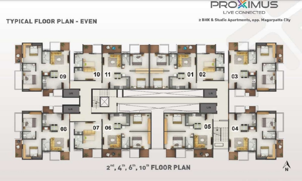 Prithvi Proximus Floor Plans