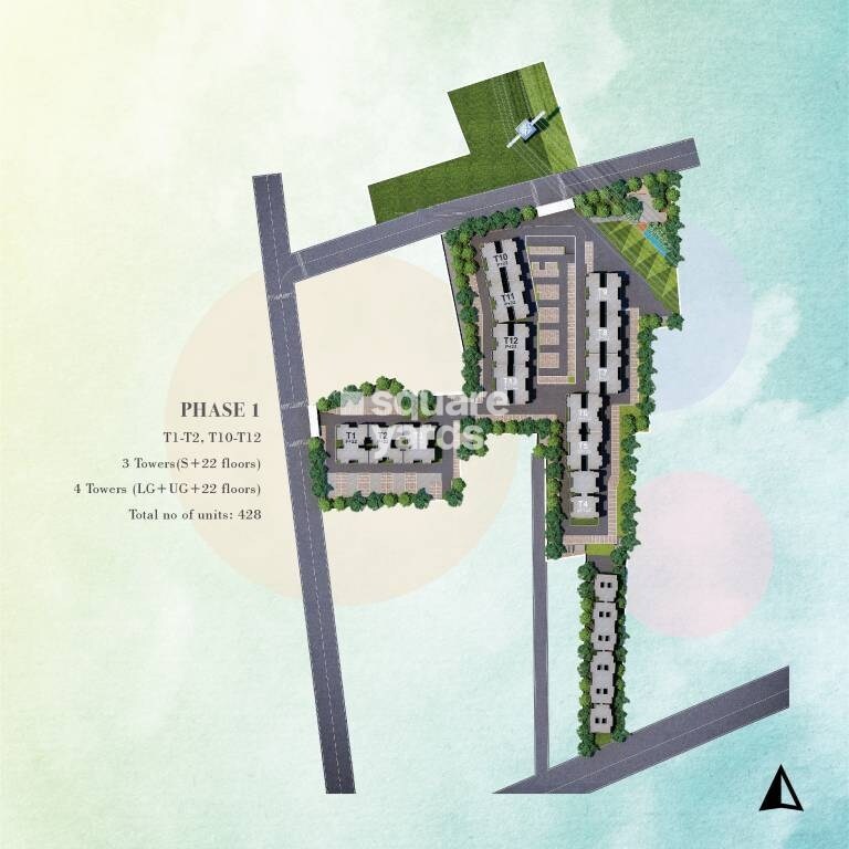 Provident Kenvista Master Plan Image