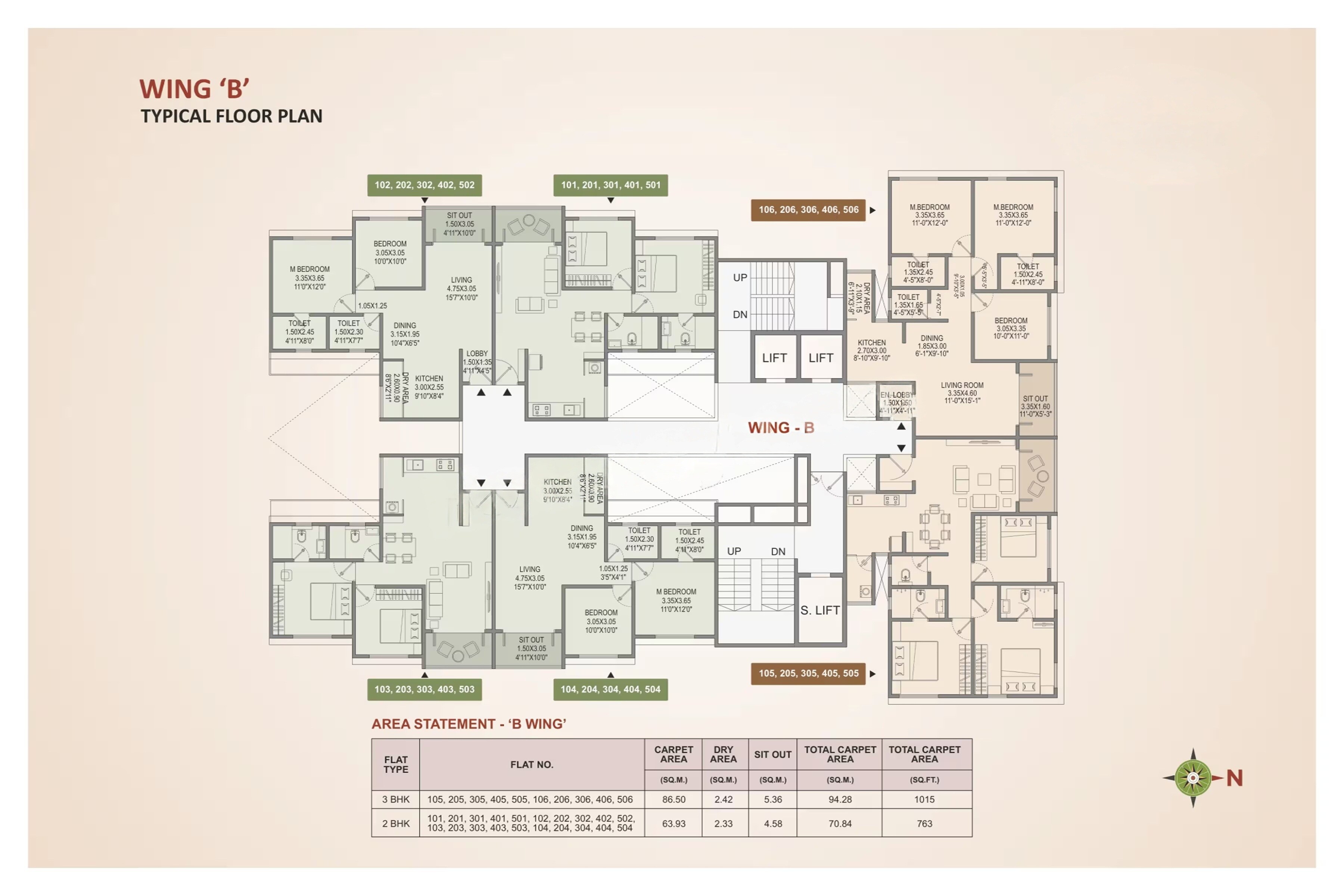 PS Splendour Asterra Floor Plans