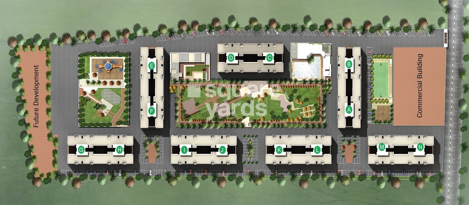 G Corp Greens Apartment Master Plan Image