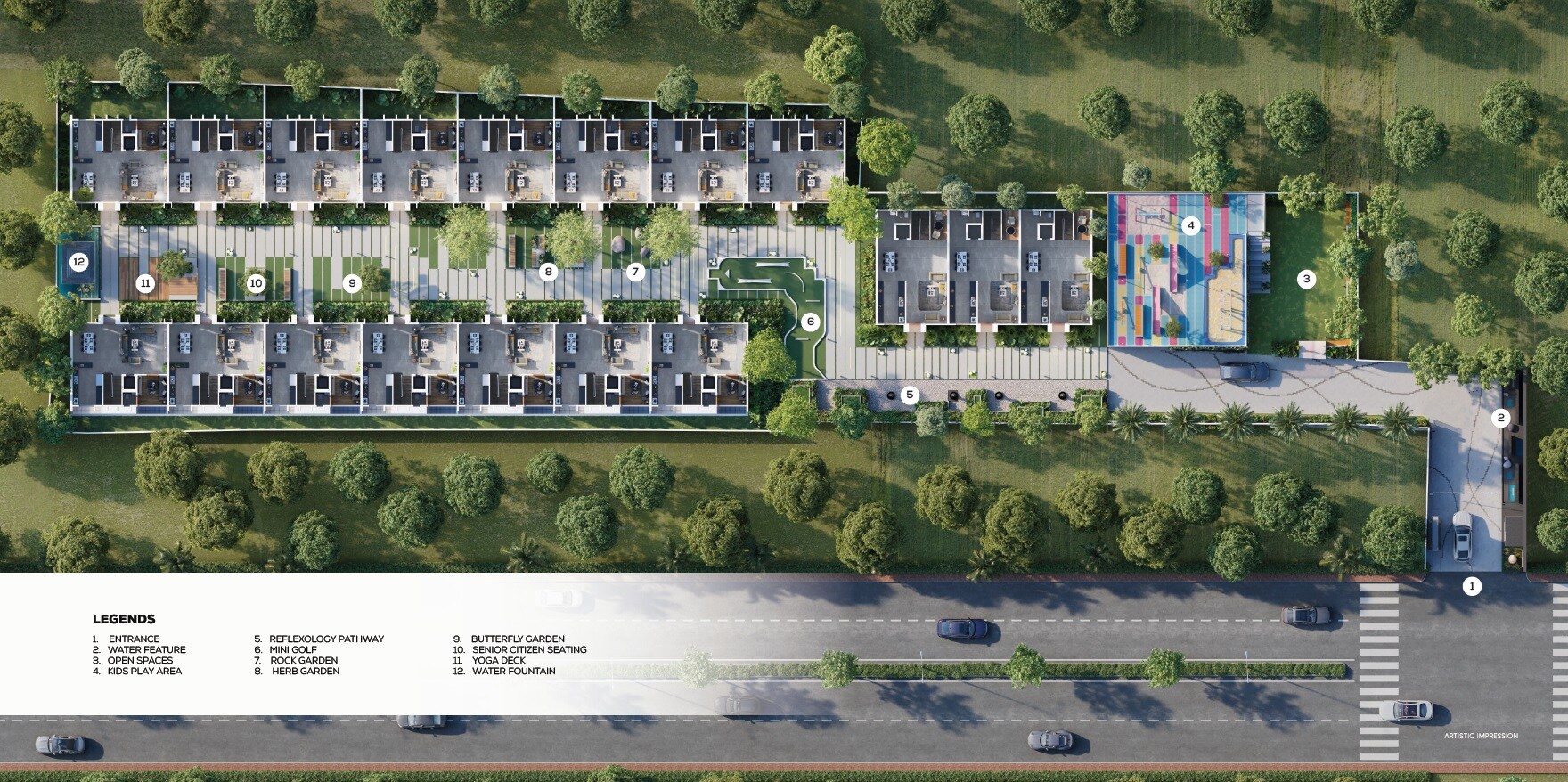 Punamiya Vivanta Aaranya Master Plan 1