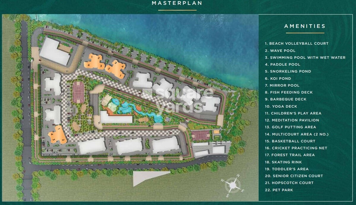 Pune Emerald Bay Building 13 Master Plan 1