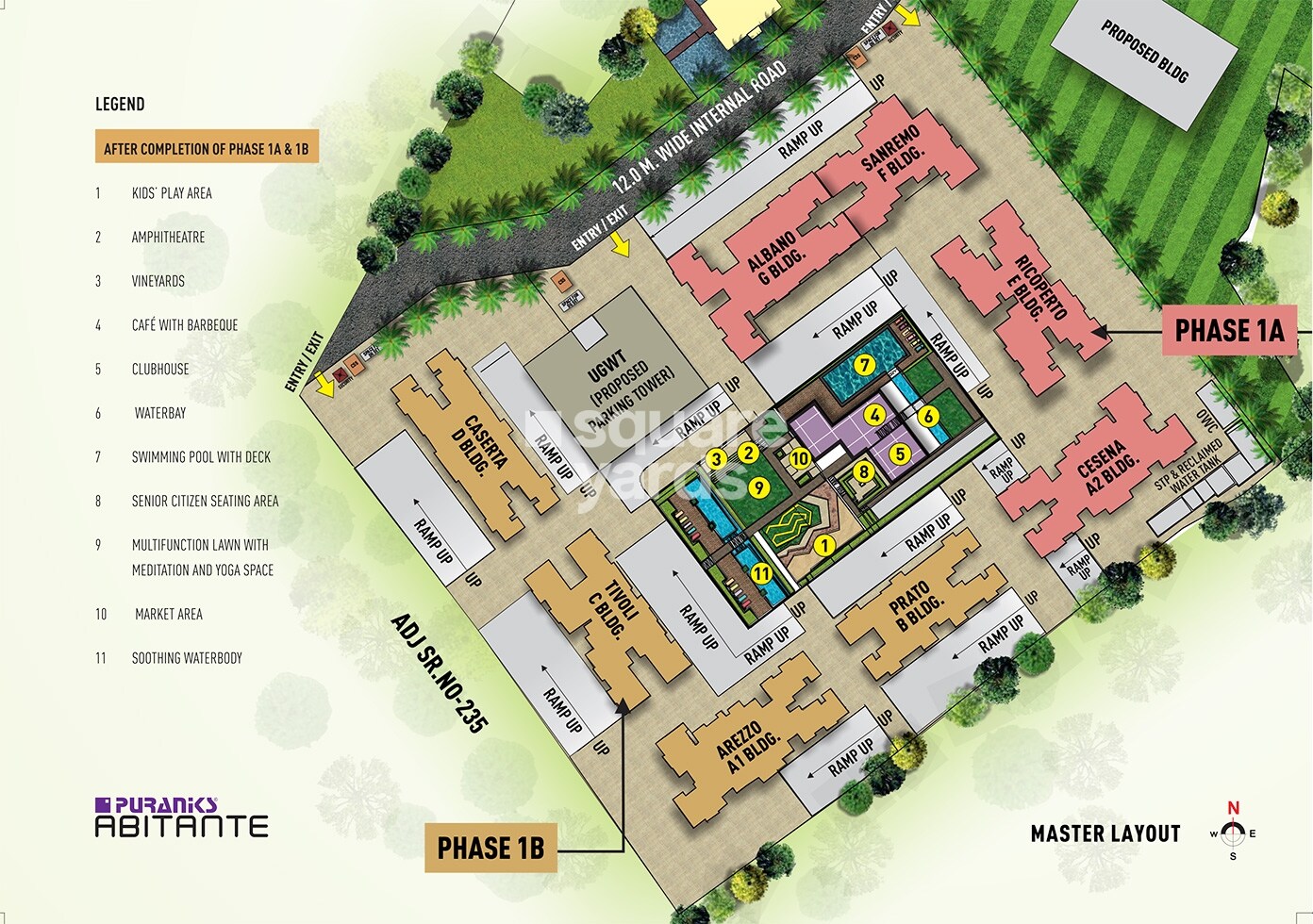 Puranik Abitante Master Plan 1