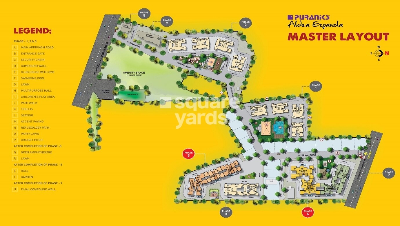 Puranik Aldea Espanola Phase 7 Master Plan Image