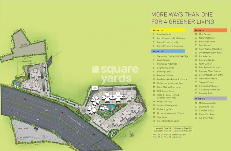 Puraniks Abitante Fiore Master Plan Image