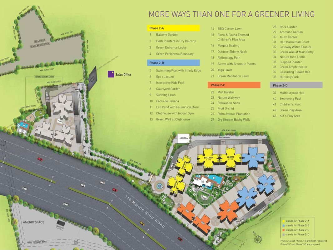 Puraniks Abitante Fiore Master Plan Image