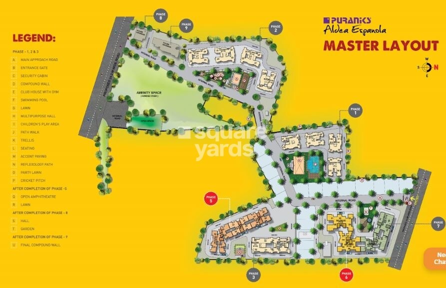 Puraniks Aldea Espanola Phase 5 Master Plan 1