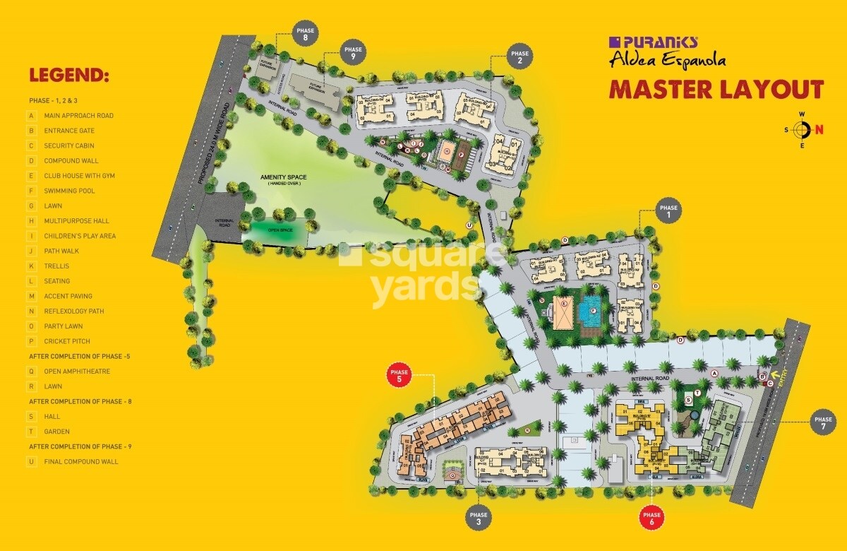 Puraniks Aldea Espanola Phase 7 Master Plan 1