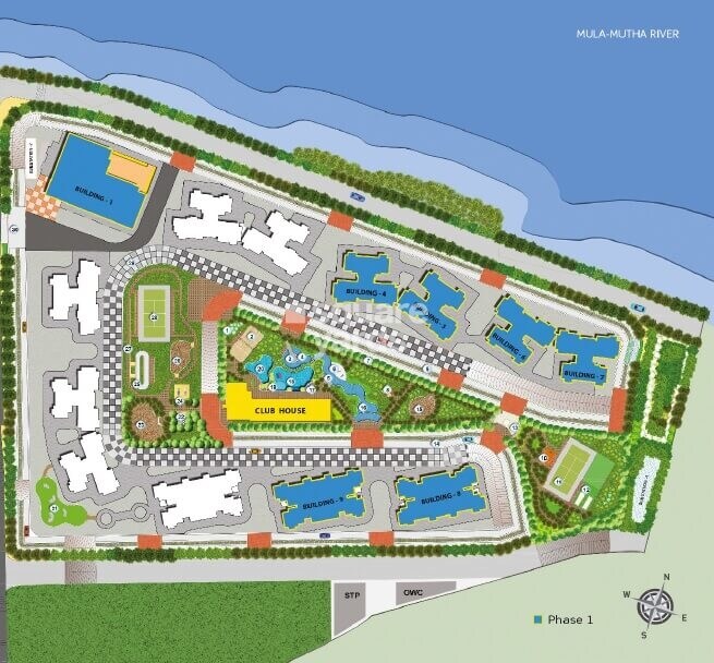 Puravankara Silversands Master Plan Image