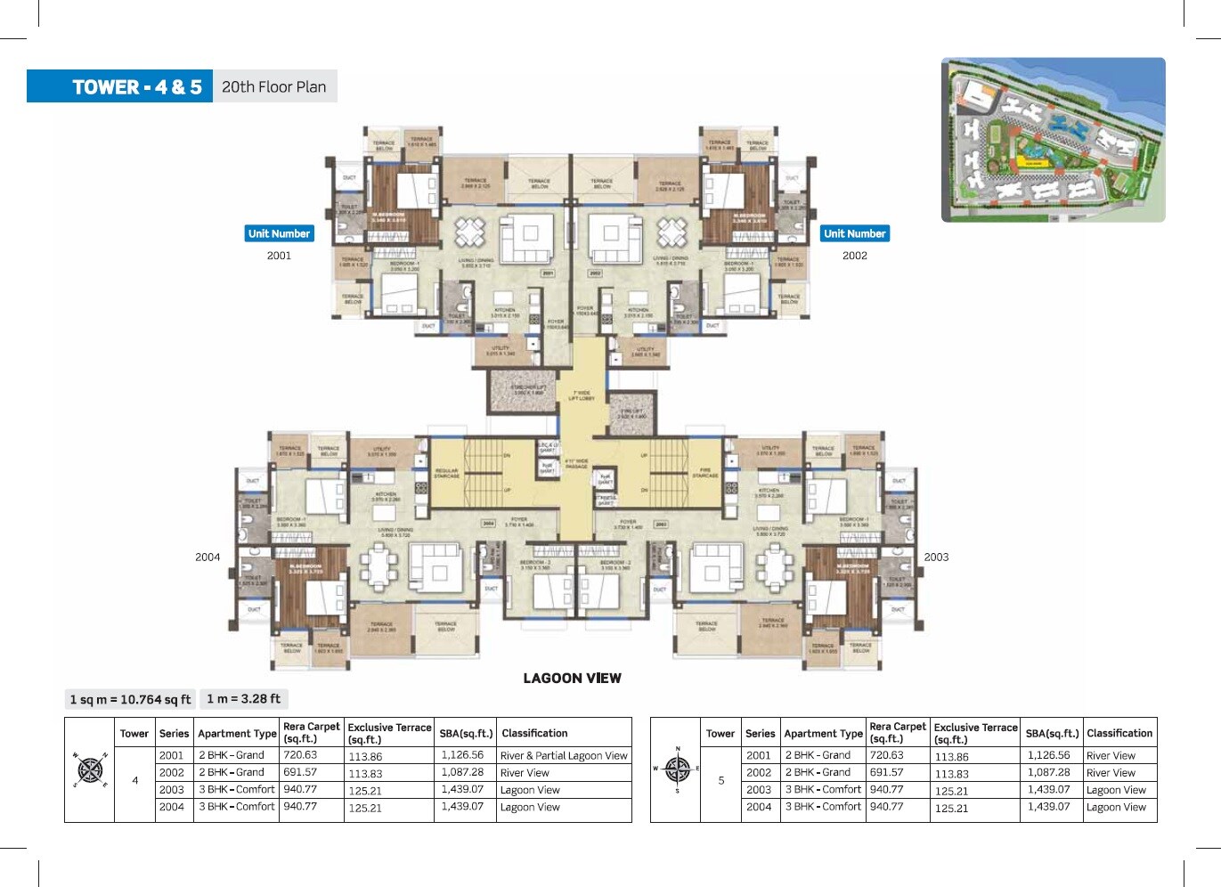 Puravankara Silversands Phase 2 Floor Plans 6