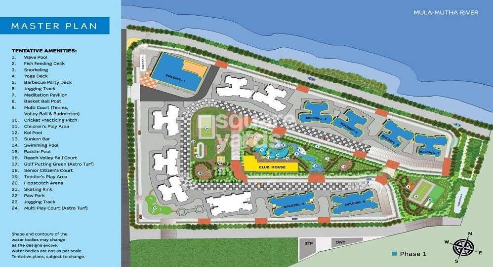 Purva Silversands Master Plan Image