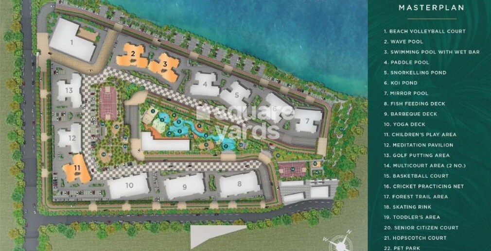Purvankara Emerald Bay Master Plan Image