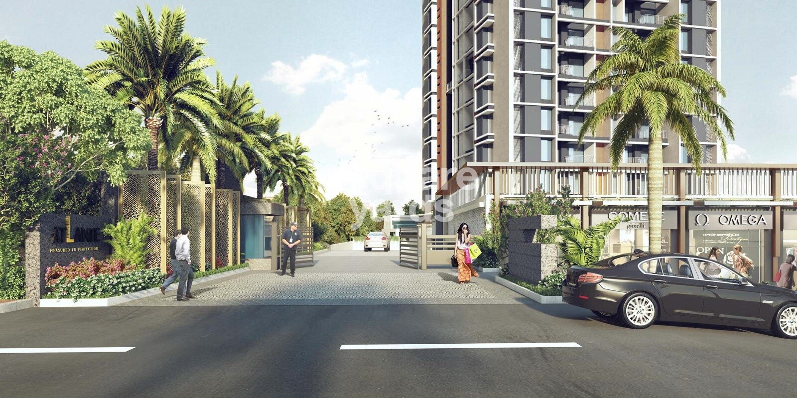 Pyramid Atlante Entrance View