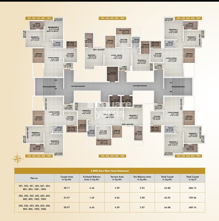 Pyramid Atlante Floor Plans 1