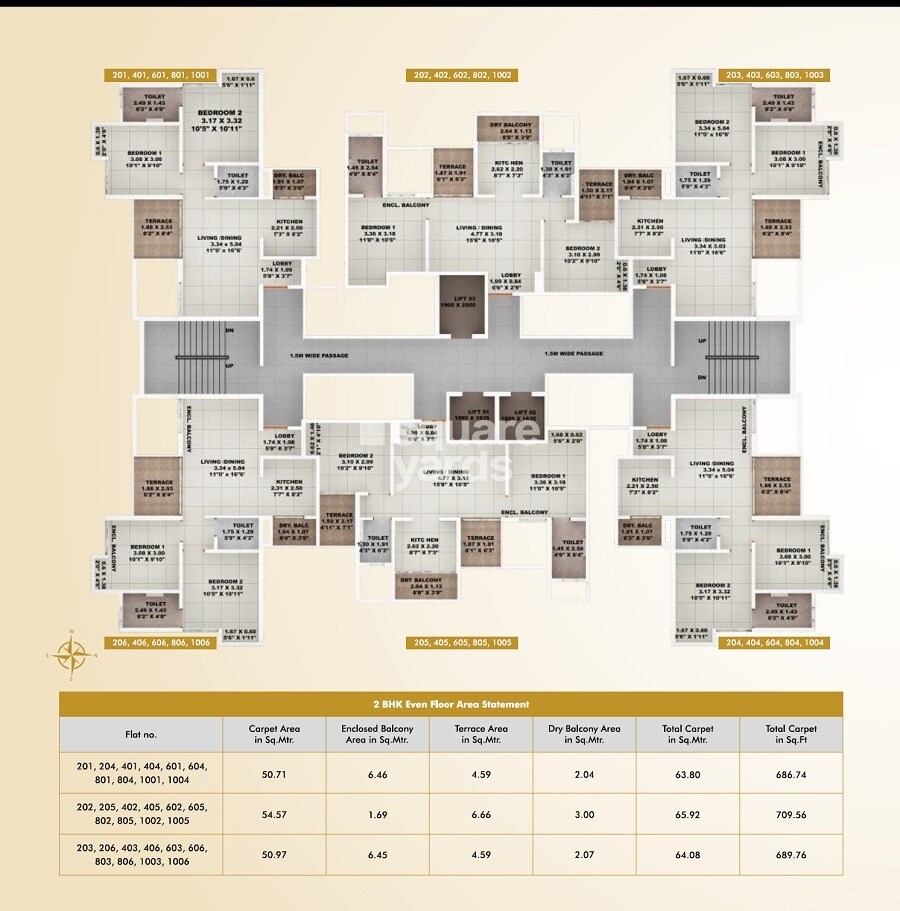 Pyramid Atlante Floor Plans 1