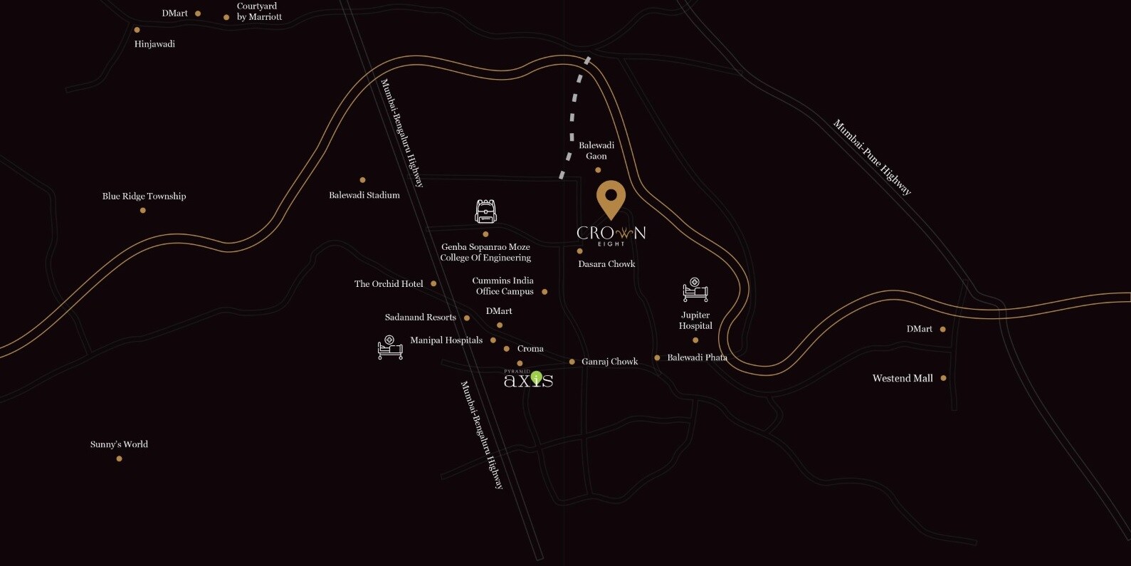 Pyramid Crown 8 Location Image