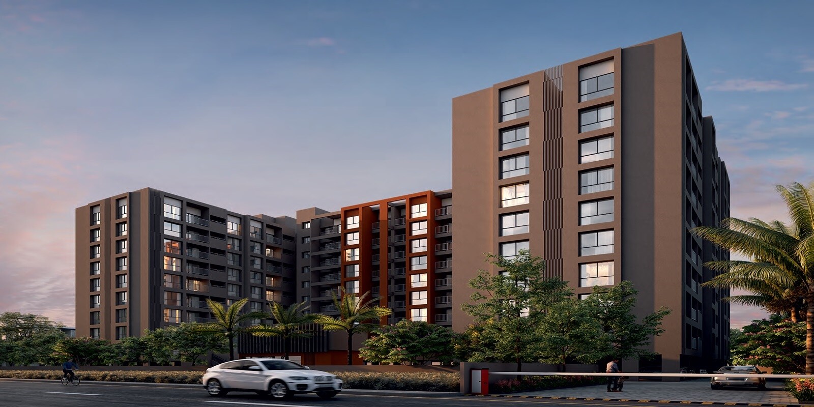 Pyramid Parkland residential project in Bhukum