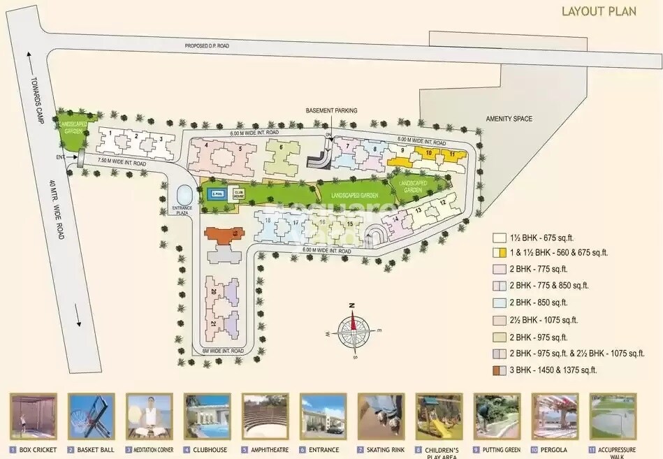 R Euphoria Apartments Master Plan 1
