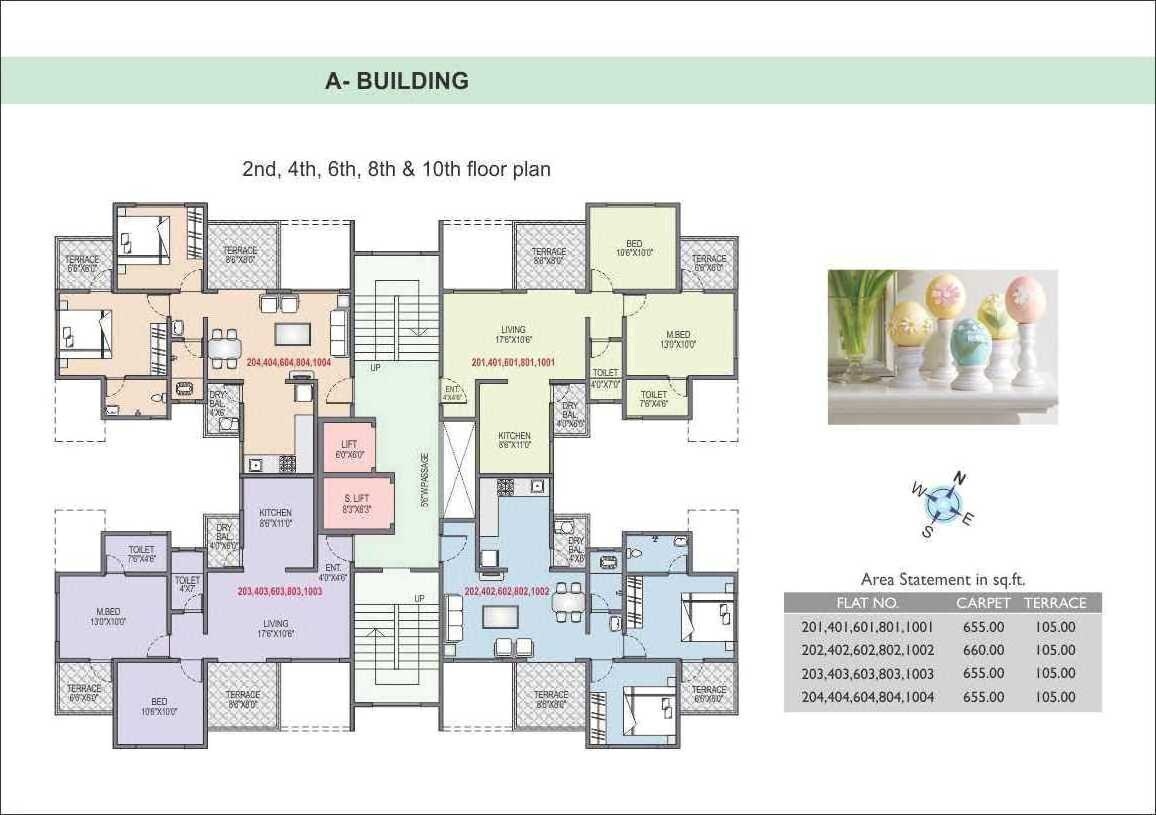 R R Lunkad 39 Avenue Floor Plans 2