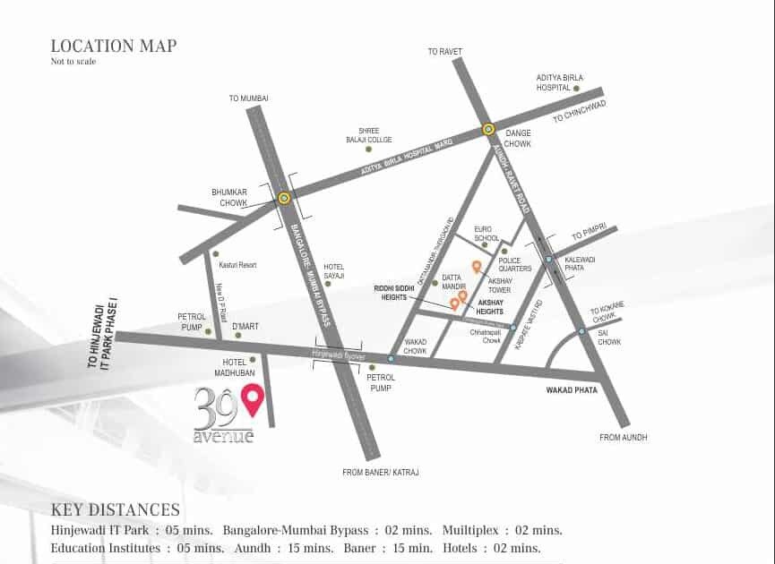 R R Lunkad 39 Avenue Location Image