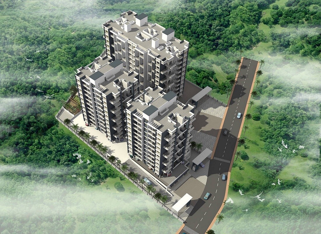 R R Lunkad 39 Avenue Tower View