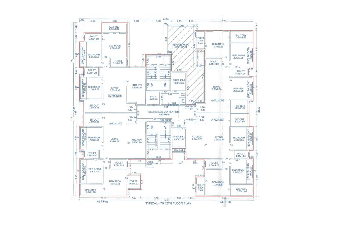 Raahee Parna Floor Plans