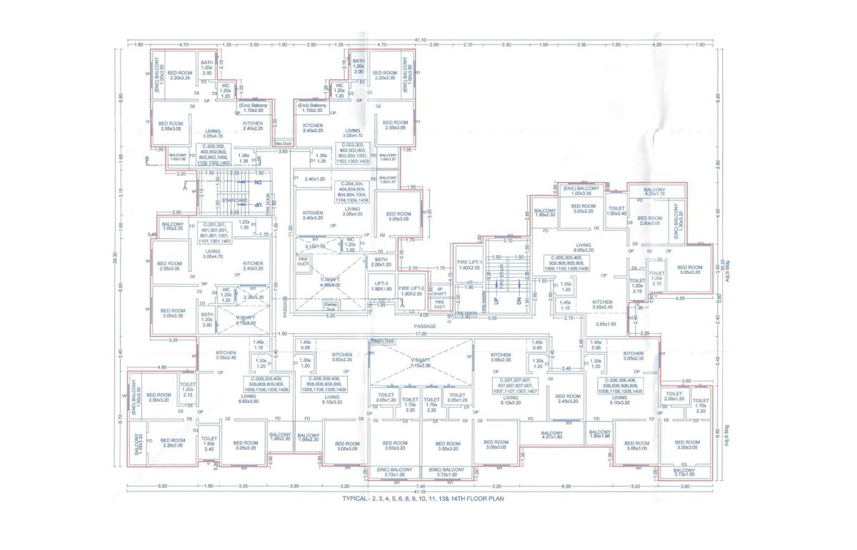 Raahee Parna Floor Plans
