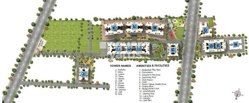Rachana Bella Casa Master Plan 1