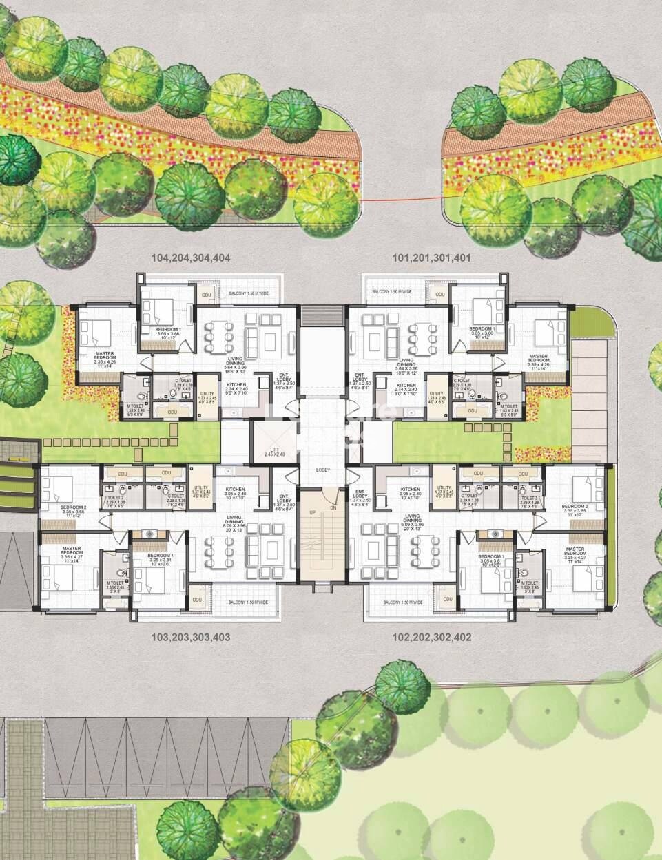 Raheja Nova Master Plan 1